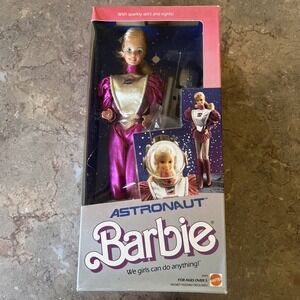 Vintage 1985 Mattel Astronaut Barbie Doll